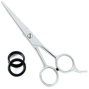 Tijeras de corte de pelo de acero inoxidable | Ultra afiladas | Agarre cómodo | Adecuado para salón y uso doméstico - Product Image 1