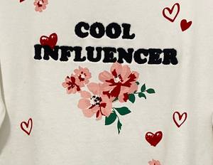 Femmes décontracté 100% coton pull sans capuche sweats à manches longues imprimé respirant brodé automne printemps avant - Product Image 4