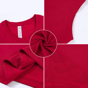 Camiseta sin mangas deportiva Sanken de alta calidad para hombre, chaleco de culturismo de secado rápido para Fitness, chaleco en blanco tejido con cuello redondo para gimnasio con patrón de impresión - Product Image 3