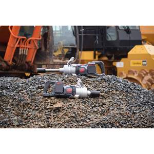 Kit de clé à chocs sans fil 21V à couple élevé avec anse allongée de 6 pouces, 2 batteries et chargeur, clé à cliquet électrique - Product Image 1