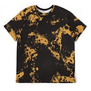 Camiseta de algodón para hombre con estampado Tie Dye, cuello redondo clásico, manga corta, estilo casual urbano, suave, ligera, transpirable, cómoda, a la moda para el verano. - Product Image 1