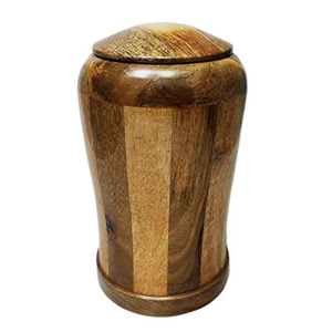 Urnas de madera humana para cenizas asequibles hechas a mano, urna de madera para adultos, urna de cremación para cenizas humanas, funeral para adultos - Product Image 3