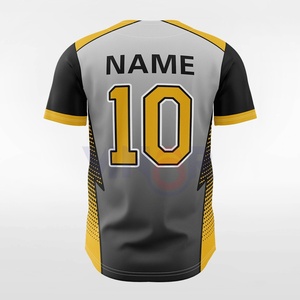 Camisetas de Béisbol con Botones al por Mayor 2025 para Hombre, Camisetas de Softbol de Manga Corta, Camisetas de Béisbol Personalizadas con Servicio OEM - Product Image 3