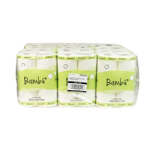 Rouleau de papier toilette gaufré domestique 50m 6 pièces B2B - Product Image 2