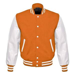 Veste universitaire en laine personnalisable pour homme à prix avantageux, logos brodés, service OEM, style lettreman, capuche en toile - Product Image 1