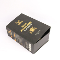 Elegant Recyclable Box for Whisky & Champagne, Custom Paperboard Packaging for Premium Liquor Gifts