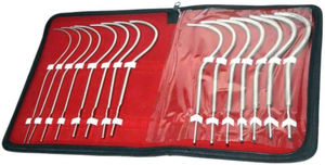 Kit de instrumentos quirúrgicos QNQ, 15 piezas, bugies uretrales urinarios Guyon, herramientas de Ginecología de acero alemán de alta calidad - Product Image 3