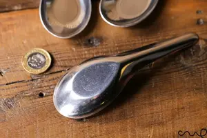 ช้อนชาสแตนเลสหลายขนาดชุดช้อนเครื่องเงินช้อนสำหรับงานแต่งงานจากอินเดียเหมาะสำหรับเครื่องครัวใช้ในโรงแรม - Product Image 4