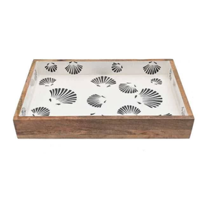 Attrayant Rectangle Forme Acacia Plateau De Service En Bois Plateau De Rangement En Bois Pour Ustensiles De Cuisine En Gros Du Vietnam Bon Prix - Product Image 2