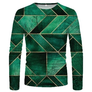 T-shirt de conception de sublimation d'OEM Chemise sublimée légère pour les hommes Matériel multicolore de polyester de la couleur 100% utilisé pour les hommes - Product Image 1