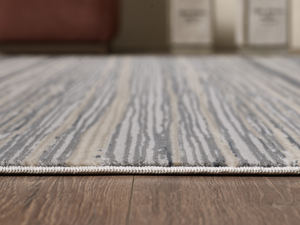 Tapis turc de luxe fait à la machine, gris Borrego, de qualité supérieure pour salon, fabriqué à Gaziantep. - Product Image 4