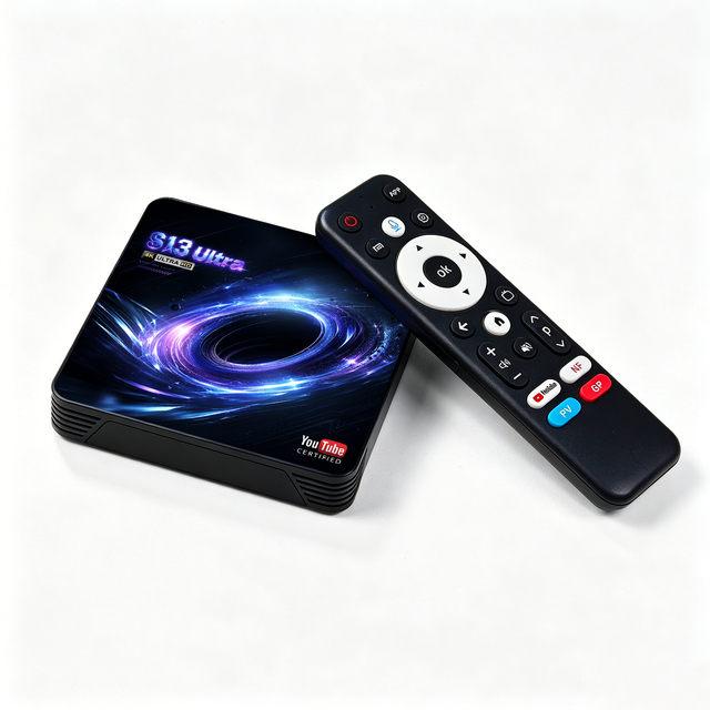 Best Selling BOXPUT S13 Ultra TV Box Android 14 4G RAM 32G Quad Core Rockchip RK3539 8K IATV Smart Media Player 5G WiFi BT5.4