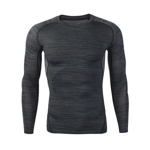 Rashguard con logotipo personalizado al por mayor para gimnasio Fitness y correr Rush Guard ropa de surf - Product Image 1
