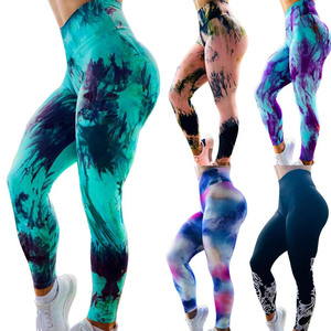 2025 Gym porte dames taille haute sur mesure Fitness personnalisé Fitness Gym sublimé Leggings pour Legging pour les femmes - Product Image 1