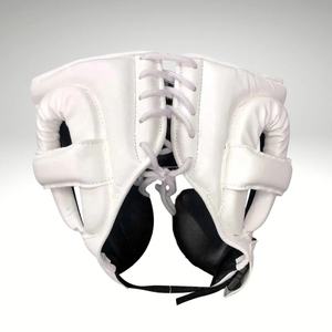 Ensemble de boxe de qualité supérieure en cuir de vache véritable, logo personnalisé OEM, équipement d'entraînement de boxe Muay Thai MMA - Product Image 5