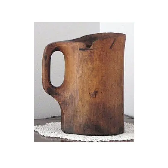 Taza de té de café de madera con acabado Natural y taza de madera hecha a mano de tamaño precio barato embalaje personalizado artesanía natural