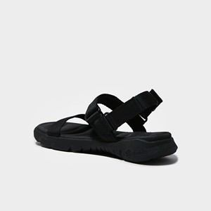 SHONDO F6 Antimol Aleación Punta abierta Sandalias deportivas Estilo casual con Parche de goma con logotipo SH Servicio OEM de Vietnam negro completo - Product Image 6