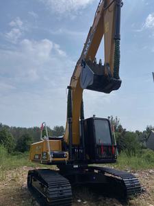 Excavatrice sur chenilles Sany 215C d'occasion, 90% neuve, puissante, excellent état, 21 tonnes, moteur hydraulique, composants de transmission, roulements, vente - Product Image 3