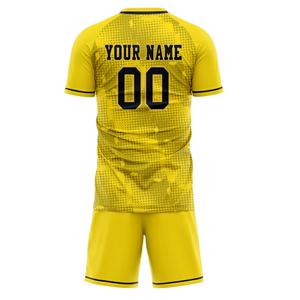 Camisetas de Fútbol Sublimadas para Clubes Deportivos, 100% Poliéster, Cortas, Transpirables, de Secado Rápido, Personalizables, para Adultos - Product Image 3