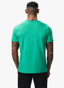 Vente chaude poids lourd surdimensionné 100% coton Jersey T-Shirt LOGO personnalisé solide hommes Hip Hop Style coupe ample Long fait Pakistan - Product Image 2