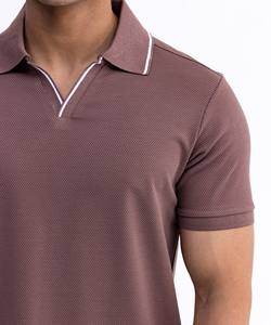 Camiseta Polo de calidad superior para hombre para adultos, camiseta Polo de algodón de talla grande para hombre, ropa de verano, diseño personalizado disponible sin cuello - Product Image 3