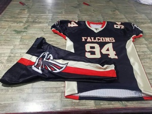 Digital Print Breathable Anti-Bacterial Plus Size American Football Uniform Jersey Pant Twill Hot Sales Wears World - Product Image 3