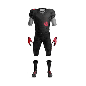 Vêtements de sport d'équipe personnalisés, uniformes de football américain, ensembles respirants de haute qualité pour adultes - Product Image 5