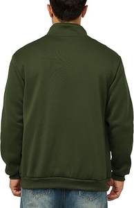 Sweat-shirts de pêche décontractés en polaire pour hommes de qualité supérieure, légers, à fermeture éclair, avec poches, pour le sport et les activités de plein air - Product Image 6