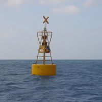 Systèmes de balisage maritime conformes aux normes IALA, fabriqués sur mesure, bouée flottante pour les eaux internationales, bouée avec éclairage solaire