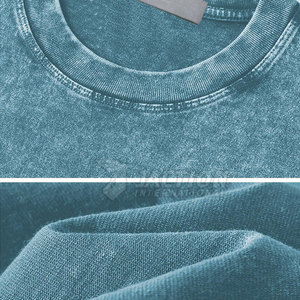 T-shirt 100% coton à séchage rapide pour hommes, design unique, coupe ample, imprimé, prix de gros, délavé à l'acide - Product Image 6