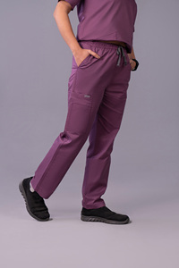 Conjuntos de Uniformes Médicos Elegantes 2026: Pijamas Quirúrgicas de Hospital con Cremallera, Manga Corta, Unisex, Estilo Jogger para Verano - Product Image 3