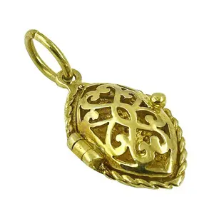 Pendentif en filigrane plaqué or fin pour cadeau de bijoux pour femmes - Product Image 2