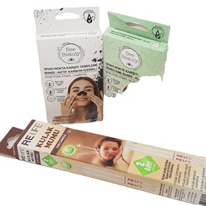 กล่องบรรจุภัณฑ์กระดาษแข็งแบบกำหนดเอง พิมพ์โลโก้ เป็นมิตรกับสิ่งแวดล้อม พร้อมเคลือบด้านและเคลือบเงา สำหรับผลิตภัณฑ์ดูแลส่วนบุคคล - Product Image 5