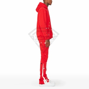 Chándal acampanado para hombre hecho al mejor precio en fábrica, nuevo estilo de calidad superior, chándal acampanado de manga larga para hombre - Product Image 3