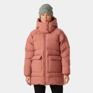 Parka matelassée en duvet pour femme sur mesure à forte demande avec capuche réglable, veste d'hiver matelassée à bulles, chaude et rembourrée - Product Image 1