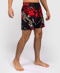 Shorts de boxe de haute qualité fabriqués en usine, design personnalisé, extensible, respirant, séchage rapide, polyester/nylon pour hommes - Product Image 2