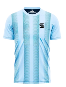 Camiseta Deportiva Sublimada Personalizada para Hombre, Transpirable, de Secado Rápido, Manga Corta, para Entrenamiento de Fútbol, con Estampado Completo - Product Image 3