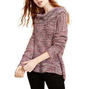 Cardigan da Donna American Rag Juniors' con Collo a Cappuccio, Traspirante, Rosso, Stile Dolce per Autunno e Inverno, Taglia Media - Product Image 1