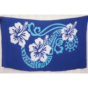 Pareos Hawaianos Pintados a Mano 100% Rayón de Alta Calidad, Ropa de Playa Personalizada al por Mayor, Cubierta para las Islas del Pacífico Asiático HPGU052-01-200 - Product Image 1