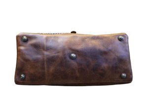 กระเป๋าเดินทางขนาดใหญ่สไตล์โบฮีเมียน, ใหม่ผ้าห่มอานม้าทำด้วยมือหนังวัวแท้แบบตะวันตกใช้ได้ทั้งชายและหญิง - Product Image 5