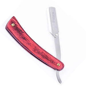 Navaja de Afeitar Plegable de Acero Inoxidable con Hoja Recta, Navaja de Barbero, Excelente Mano de Obra - Product Image 6