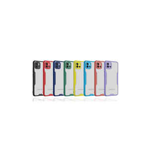 Étui de protection en silicone de qualité supérieure ASMA Parfe Series pour Samsung Galaxy A03 Pro, coque arrière souple anti-traces de doigts en noir - Product Image 3