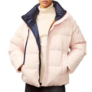 CYBEX INDUSTRY <b>Women's</b> Solid Color Knitted Quilted <b>Puffer</b> <b>Jacket</b> Long Sleeve <b>Lightweight</b> Waterproof Breathable Polyester Winter - Product Image 5