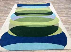 Personnalisable Moderne 100% Laine Tapis Tuftés À La Main Motif Abstrait Dernier Style Avec Tailles Disponibles - Product Image 4