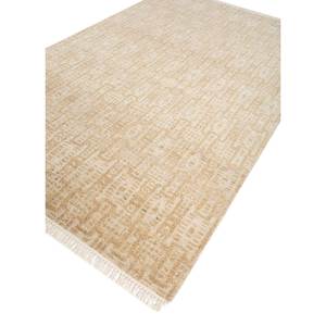 Alfombra de Lana Anudada a Mano Erbe AKWL-1461, Color Marfil, Diseño Abstracto Rectangular, para Hogar, Auto, Sala de Estar, Pasillo, Entrada - Product Image 2