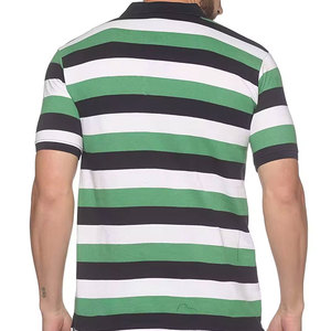 ชุดเสื้อโปโลผ้าโพลีเอสเตอร์สำหรับผู้ชายเสื้อยืดผ้าถักทันสมัย - Product Image 3