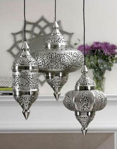 Stylish Handmade <b>Black</b> Powder Coated Metal Moroccan <b>Lantern</b> Decorative Holder For Indoor Outdoor Home Tabletop And Decor - Product Image 6