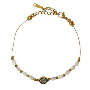 สร้อยข้อมือลูกปัดตาชั่วร้ายแฟชั่น - Product Image 1