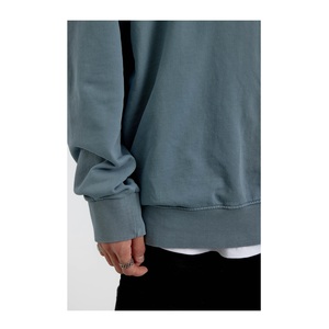 Sudaderas y sudaderas de invierno bordadas para hombre, logotipo personalizado, talla grande, 100% algodón, ajuste Extragrande - Product Image 2
