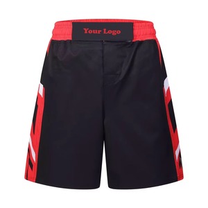 Pantalones cortos de lucha MMA personalizados para hombres y mujeres Pantalones cortos de entrenamiento MMA profesionales Proveedor OEM - Product Image 1